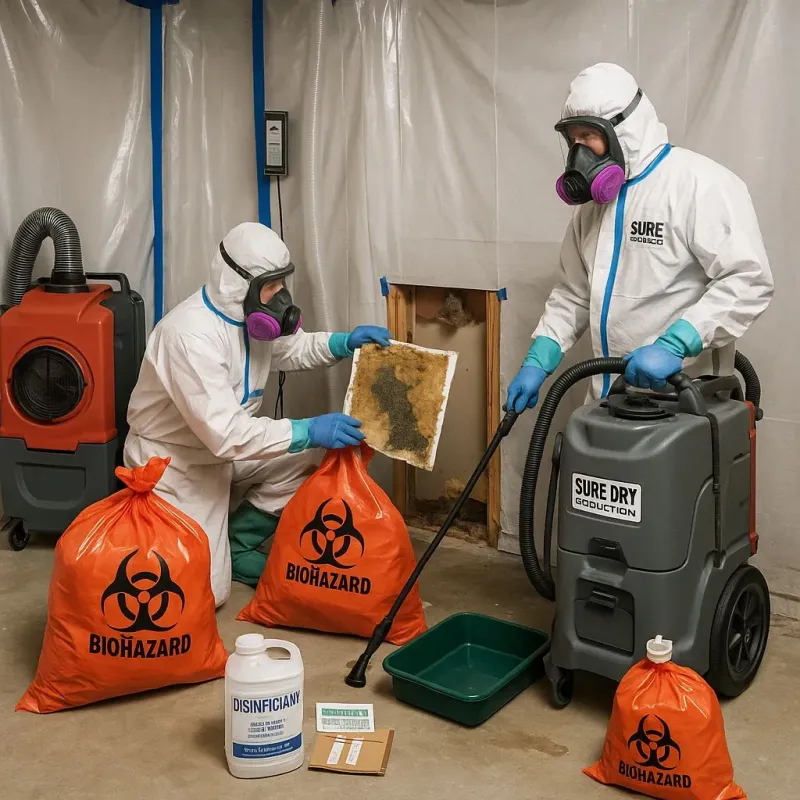 Contaminated Water Handling Protocols process in Logan County, AR